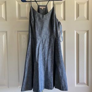 Chambray Racerback Sundress